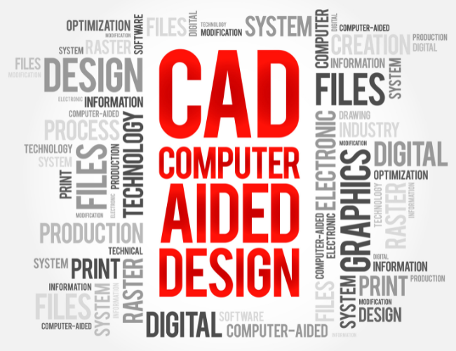 CAD design services wordcloud image